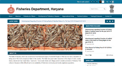 Desktop Screenshot of harfish.gov.in