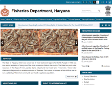 Tablet Screenshot of harfish.gov.in